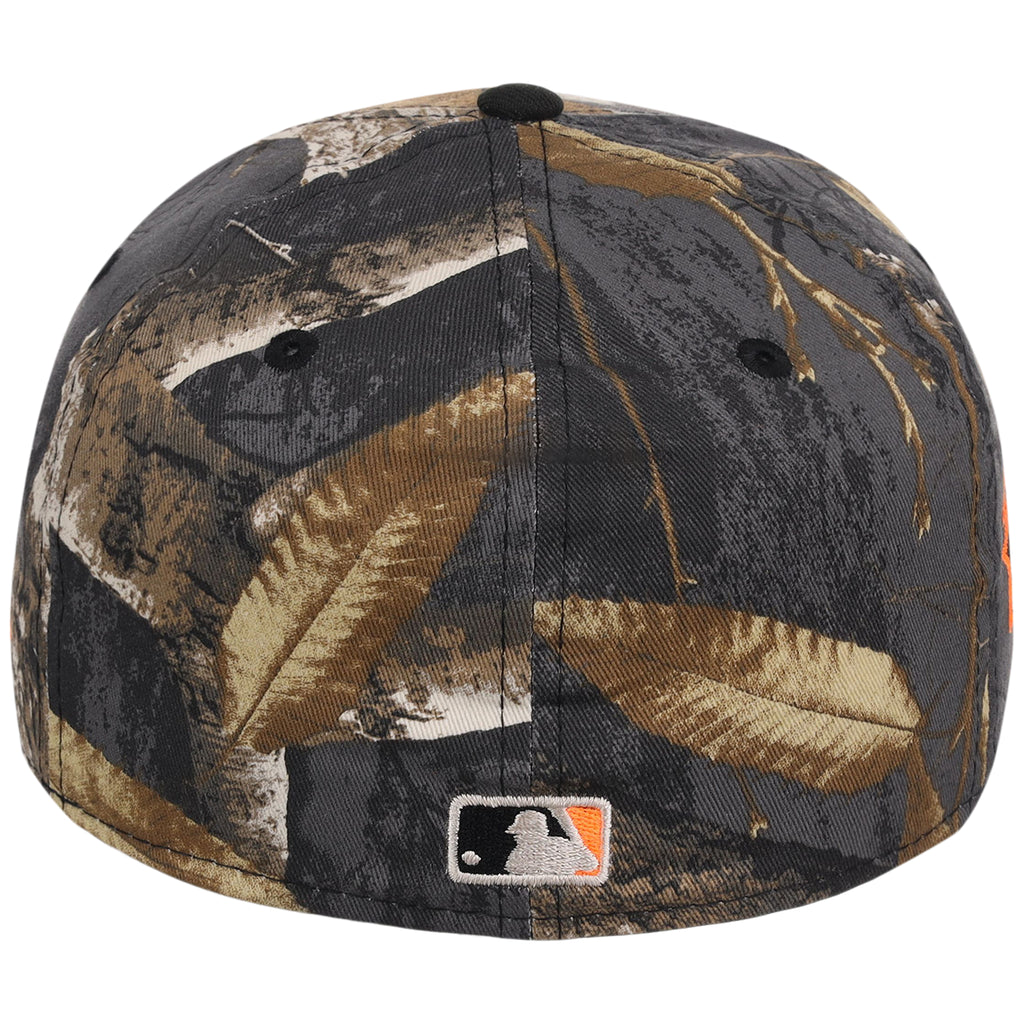 New York Yankees MLB Black Realtree 'Flame' New Era 59FIFTY
