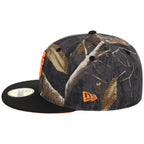 San Francisco Giants MLB Black Realtree 'Flame' New Era 59FIFTY