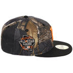 Texas Rangers MLB Black Realtree 'Flame' New Era 59FIFTY