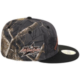 Atlanta Braves MLB Black Realtree 2-TONE Black & Copper New Era 59FIFTY