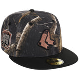 Boston Red Sox MLB Black Realtree 2-TONE Black & Copper New Era 59FIFTY
