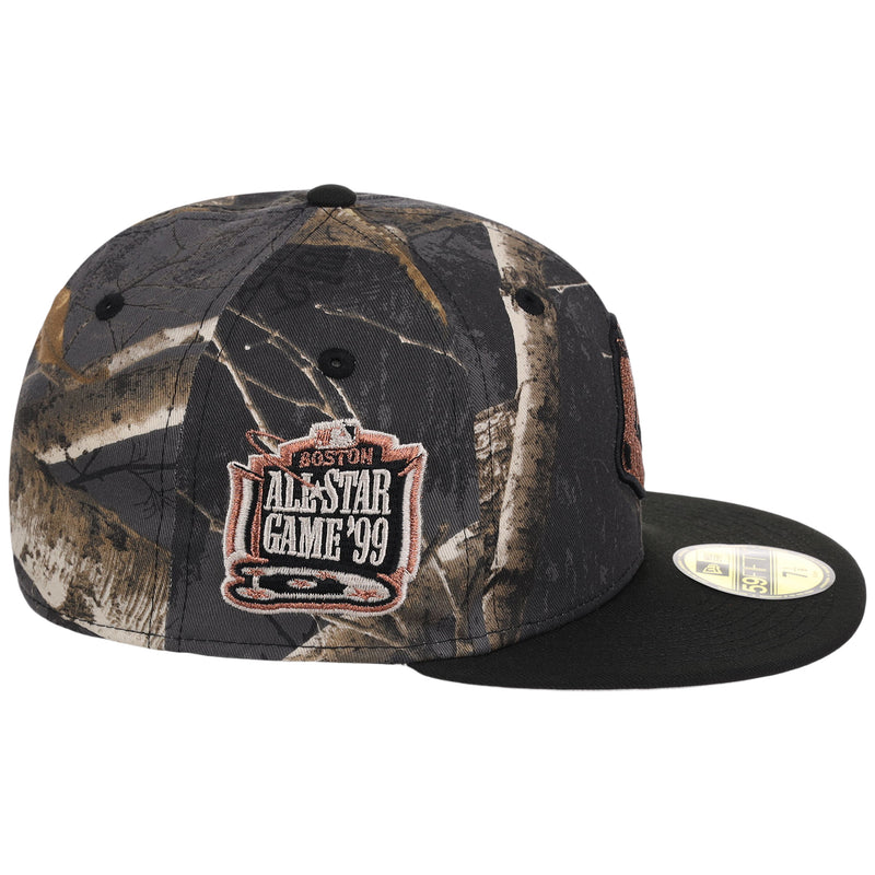 Boston Red Sox MLB Black Realtree 2-TONE Black & Copper New Era 59FIFTY
