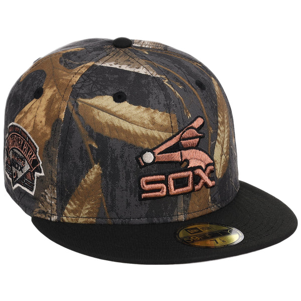 Chicago White Sox MLB Black Realtree 2-TONE Black & Copper New Era 59FIFTY