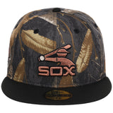 Chicago White Sox MLB Black Realtree 2-TONE Black & Copper New Era 59FIFTY