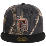 Detroit Tigers MLB Black Realtree 2-TONE Black & Copper New Era 59FIFTY
