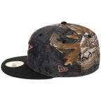 Houston Astros MLB Black Realtree 2-TONE Black & Copper New Era 59FIFTY