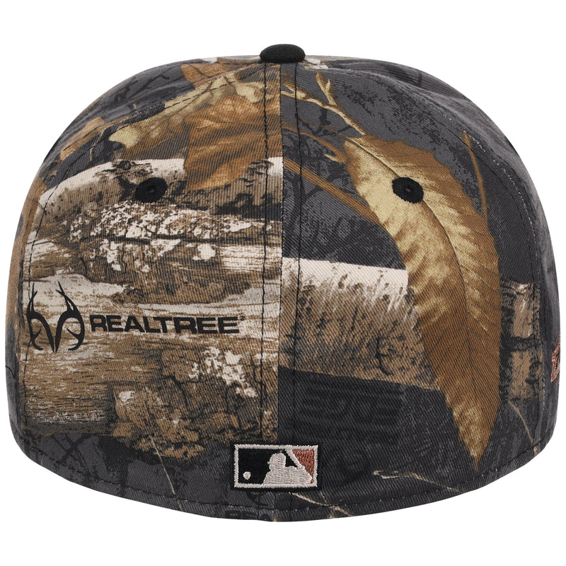 Houston Astros MLB Black Realtree 2-TONE Black & Copper New Era 59FIFTY