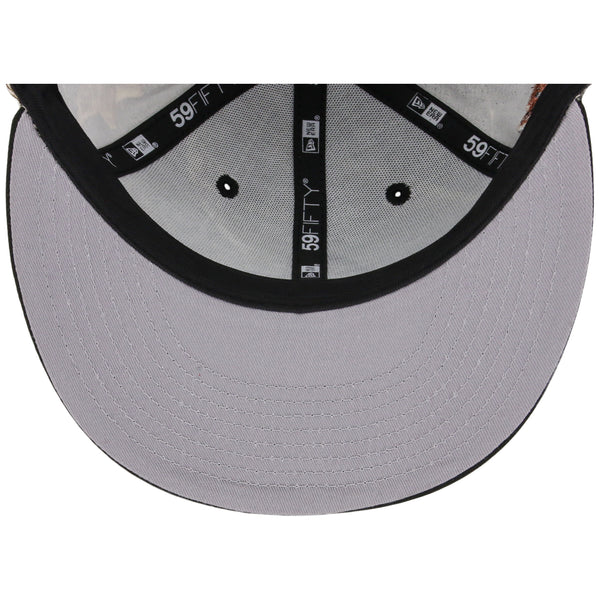 Los Angeles Dodgers MLB Black Realtree 2-TONE Black & Copper New Era 59FIFTY