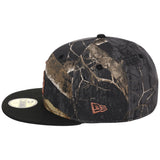 Los Angeles Dodgers MLB Black Realtree 2-TONE Black & Copper New Era 59FIFTY
