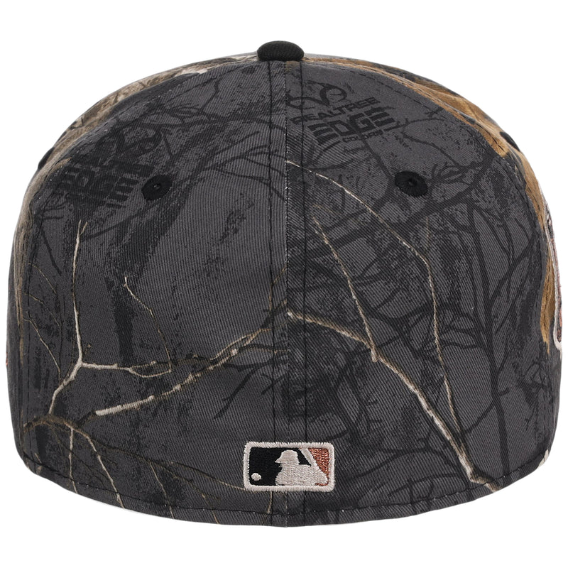 Los Angeles Dodgers MLB Black Realtree 2-TONE Black & Copper New Era 59FIFTY