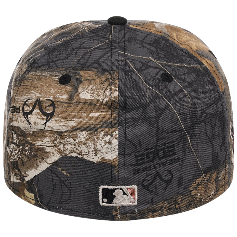 New York Mets MLB Black Realtree 2-TONE Black & Copper New Era 59FIFTY