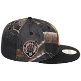 New York Yankees MLB Black Realtree 2-TONE Black & Copper New Era 59FIFTY
