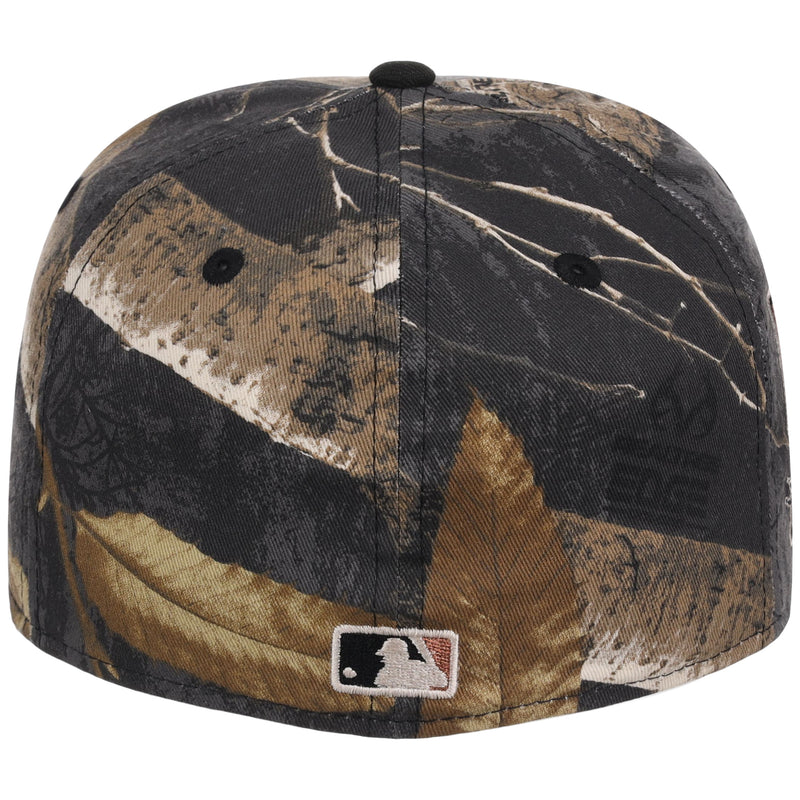 San Francisco Giants MLB Black Realtree 2-TONE Black & Copper New Era 59FIFTY