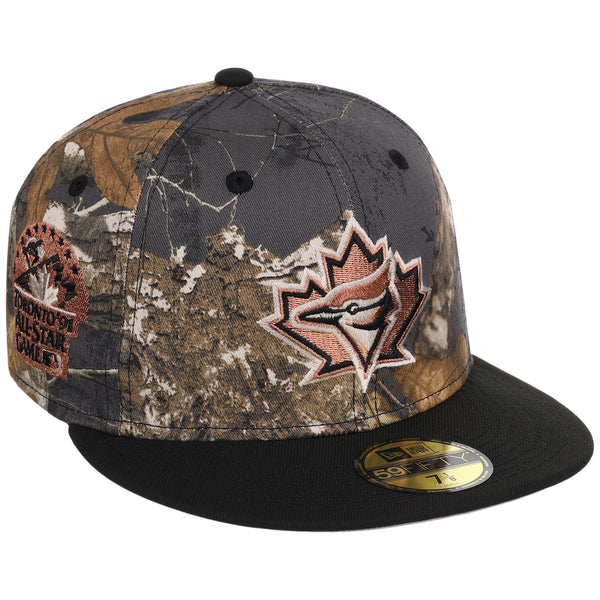 Toronto Blue Jays MLB Black Realtree 2-TONE Black & Copper New Era 59FIFTY