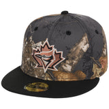 Toronto Blue Jays MLB Black Realtree 2-TONE Black & Copper New Era 59FIFTY