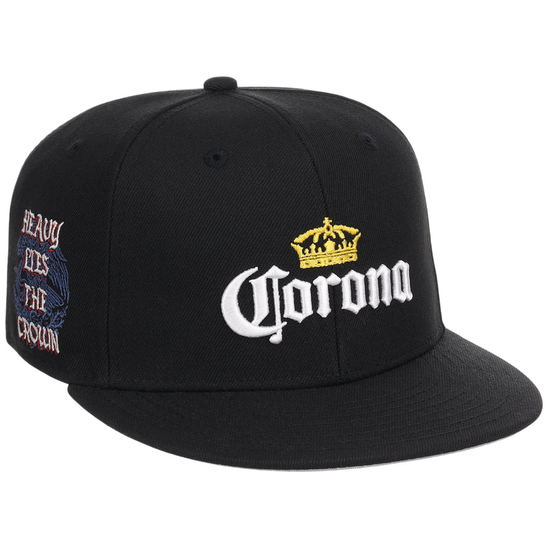 Corona x Never Made “Heavy Lies The Crown” Fitted
