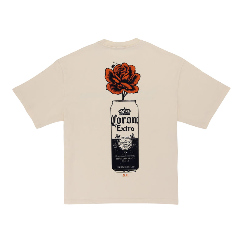Corona x Never Made “Heavy Lies The Crown” Flower T-Shirt