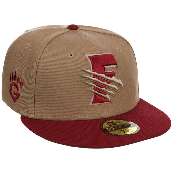 Fresno Grizzlies Fear The Fitted 59FIFTY