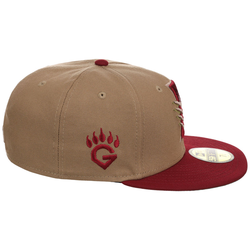 Fresno Grizzlies Fear The Fitted 59FIFTY