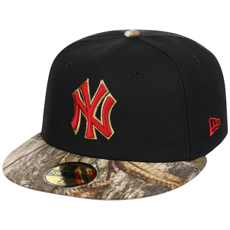 New York Yankees Fear The Fitted 59FIFTY Black/Camo
