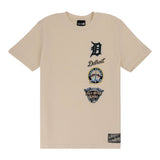 Detroit Tigers Spring Color Collection New Era Stacked Tee