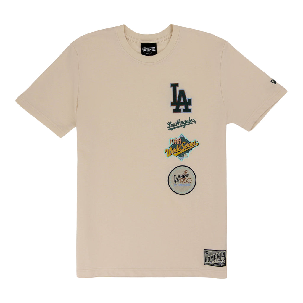 Los Angeles Dodgers Spring Color Collection New Era Stacked Tee