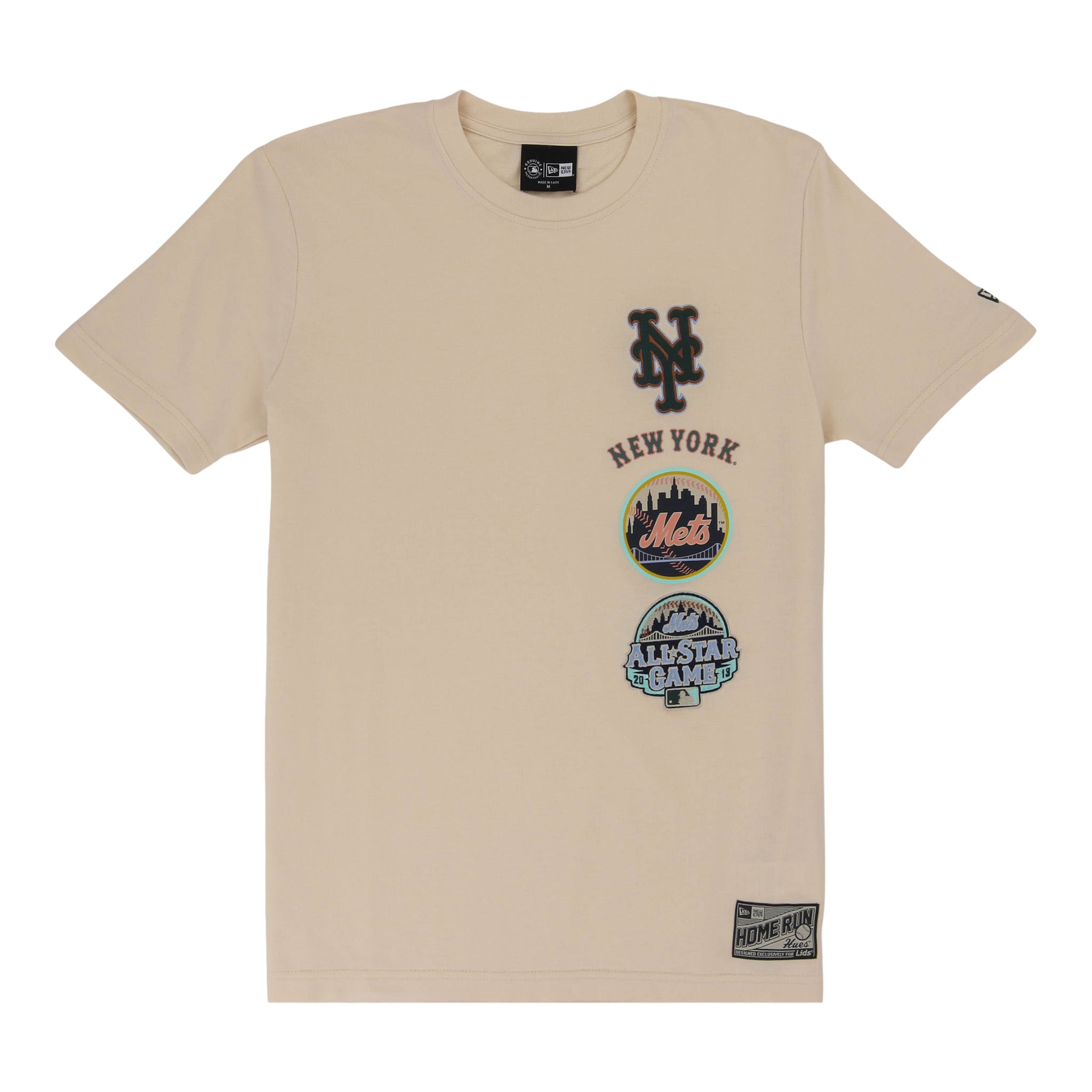 New York Mets Spring Color Collection New Era Stacked Tee