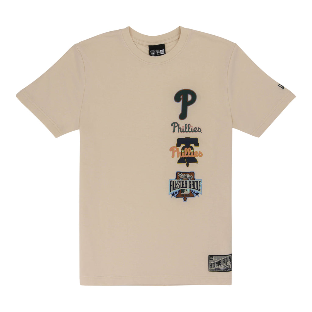 Philadelphia Phillies Spring Color Collection New Era Stacked Tee