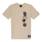 San Diego Padres Spring Color Collection New Era Stacked Tee