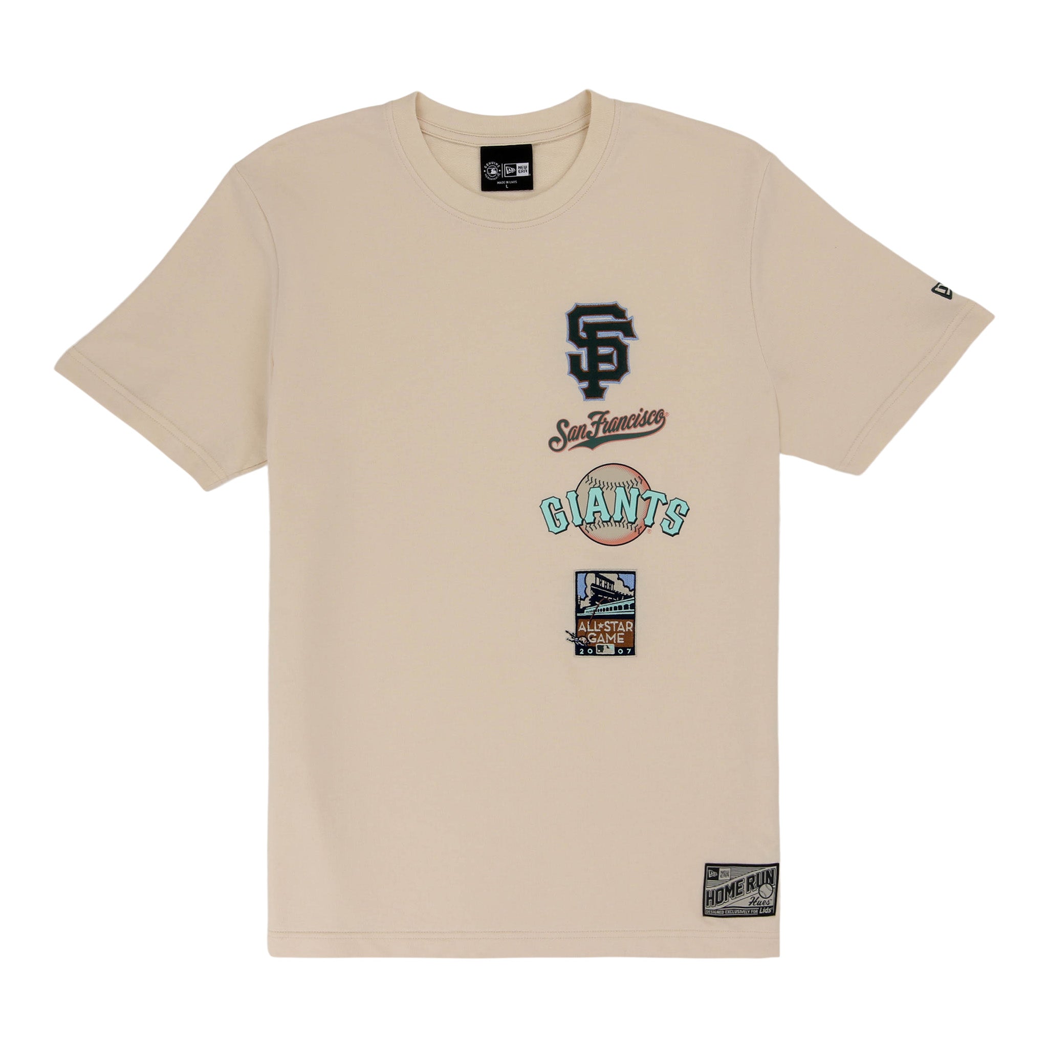 San Francisco Giants Spring Color Collection New Era Stacked Tee