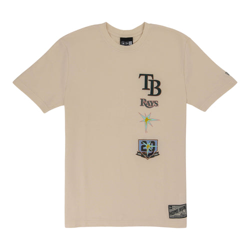 Tampa Bay Rays Spring Color Collection New Era Stacked Tee