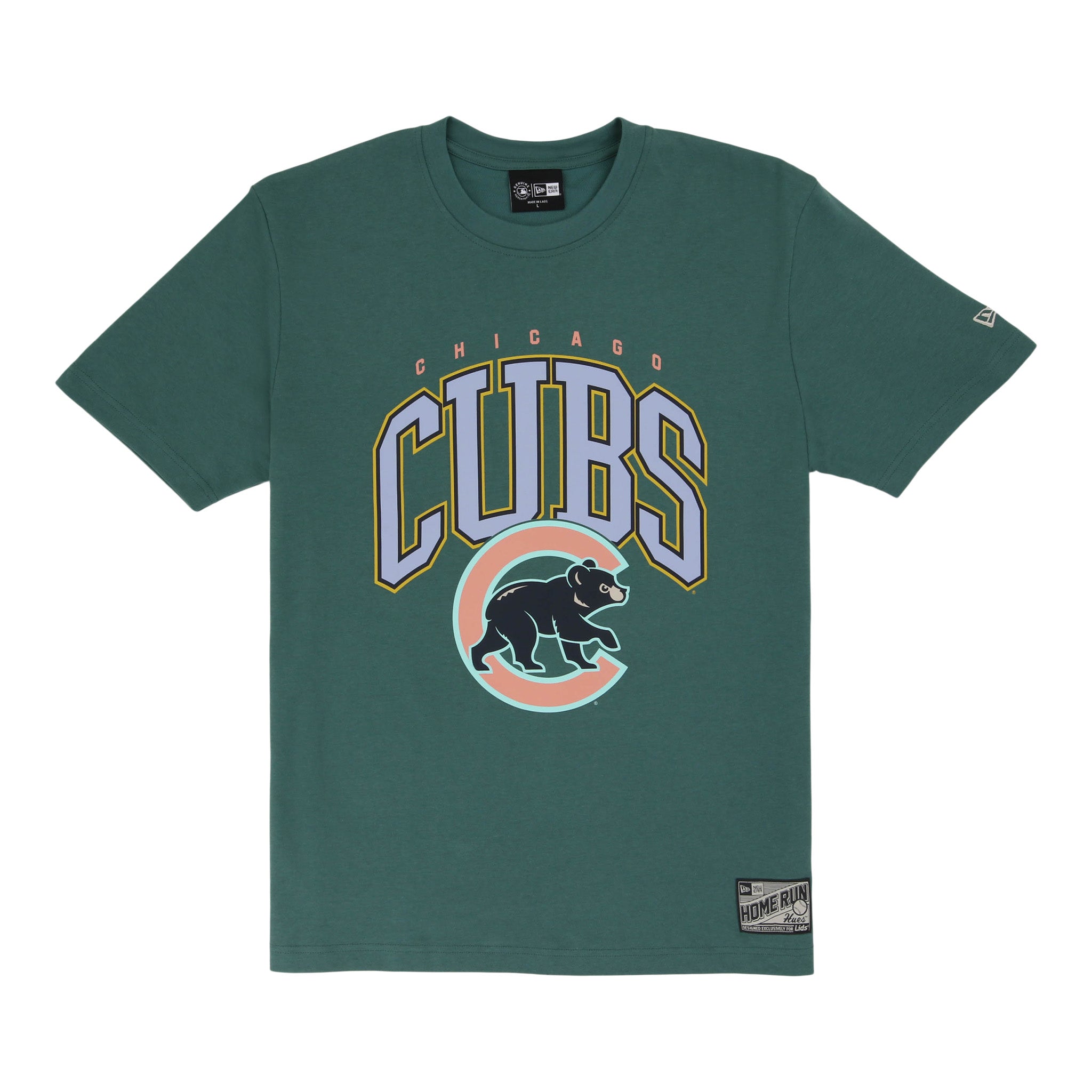 Chicago Cubs Spring Color Collection New Era Teal Tee