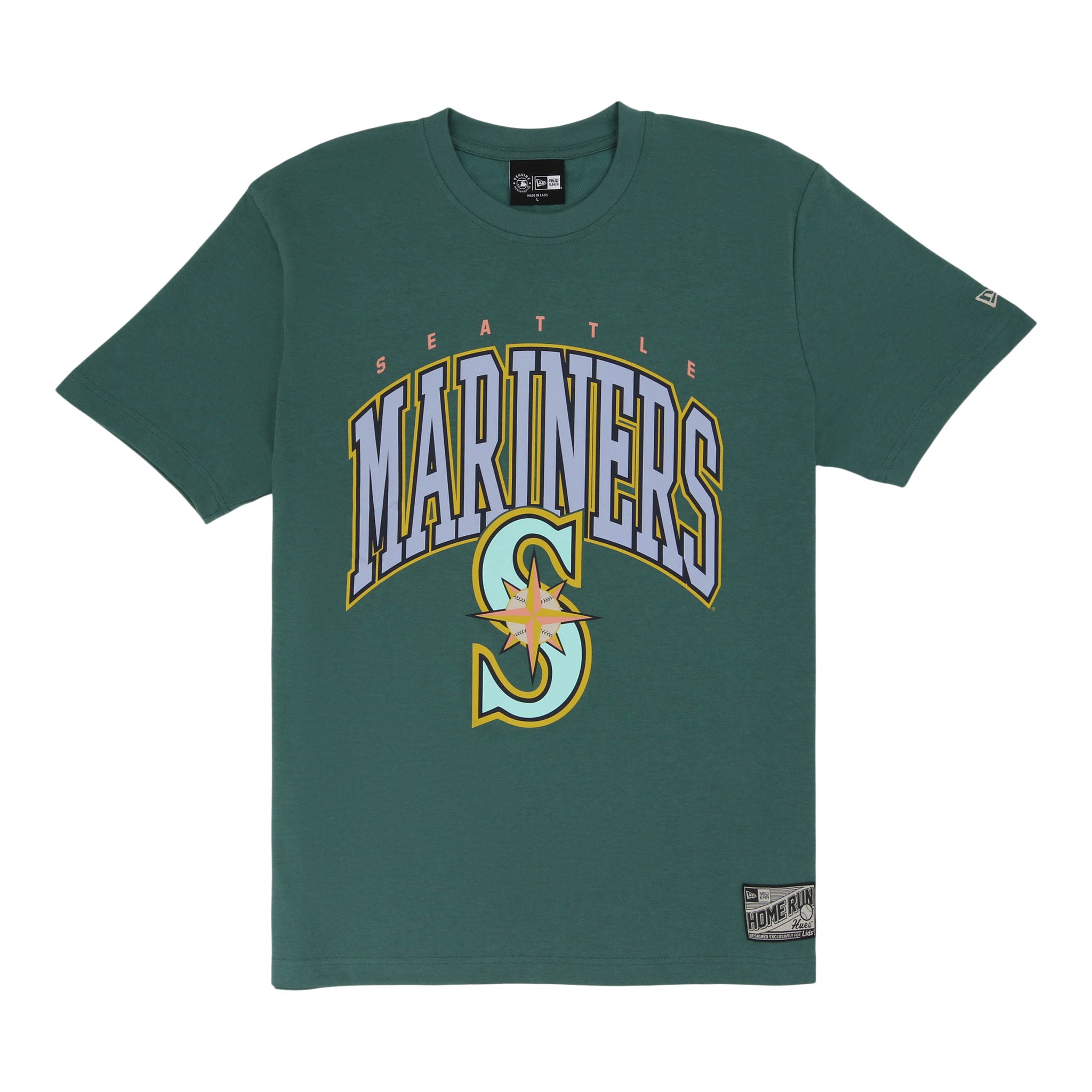 Seattle Mariners Spring Color Collection New Era Teal Tee