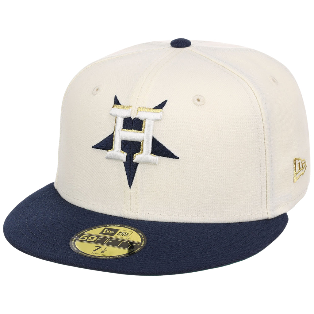 Houston Astros Flipmode New Era 59FIFTY - Chrome/Navy