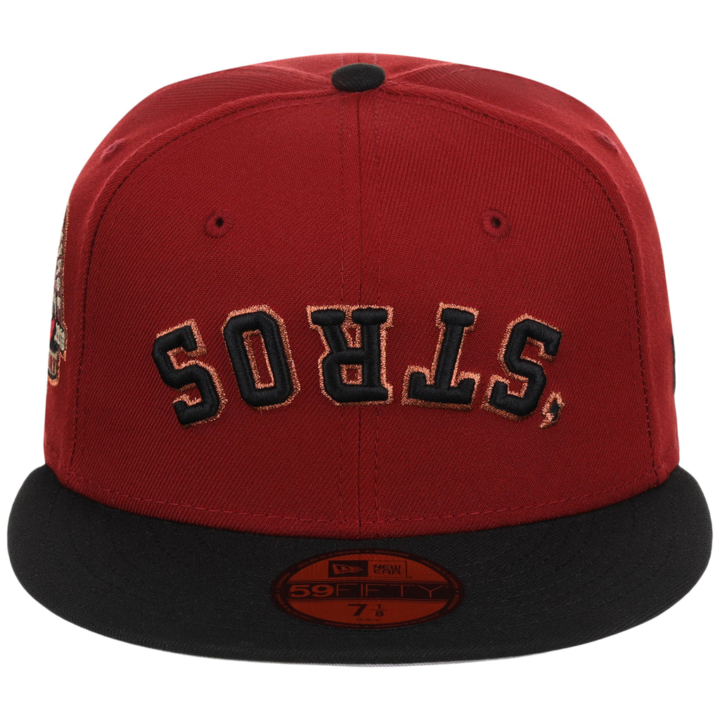 Houston Astros Flipmode New Era 59FIFTY - Red/Black 'Stros