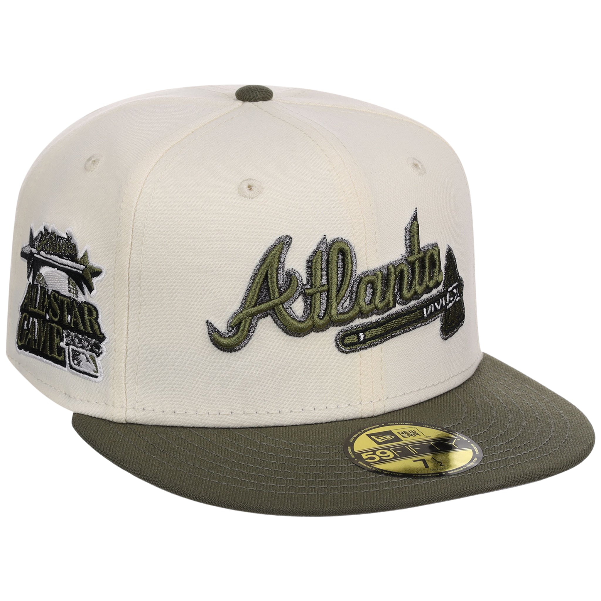 Atlanta Braves MLB Smokey Set Lists New Era 59FIFTY