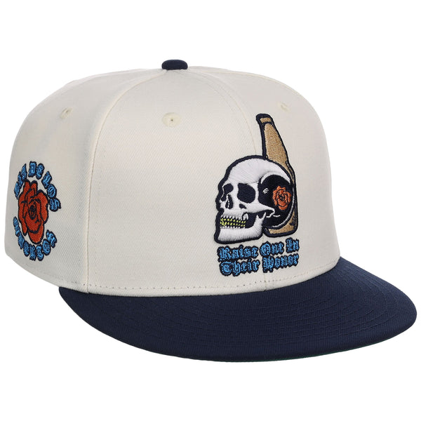 Modelo x Lids HD Día de los Muertos ‘Raise One’ Navy/White