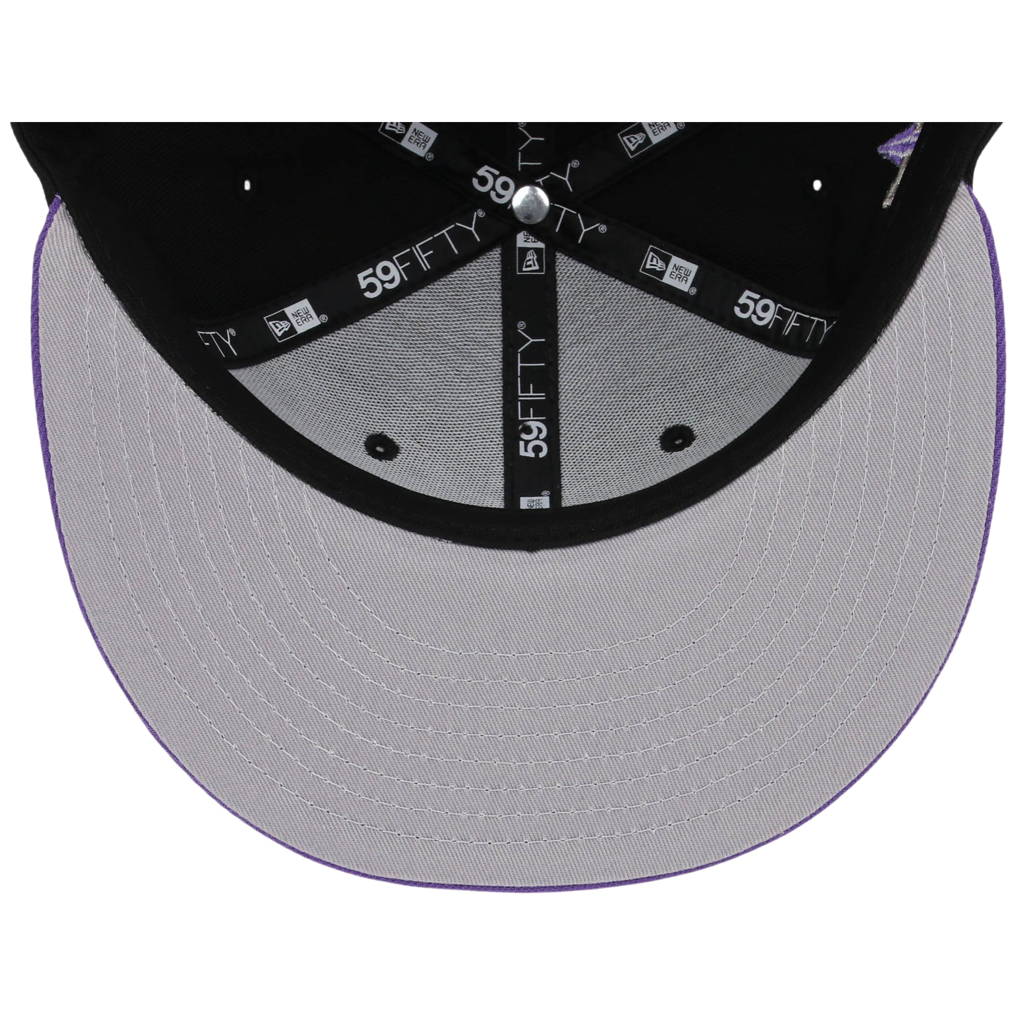 Houston Astros Flipmode New Era 59FIFTY - Black/Purple 'Stros