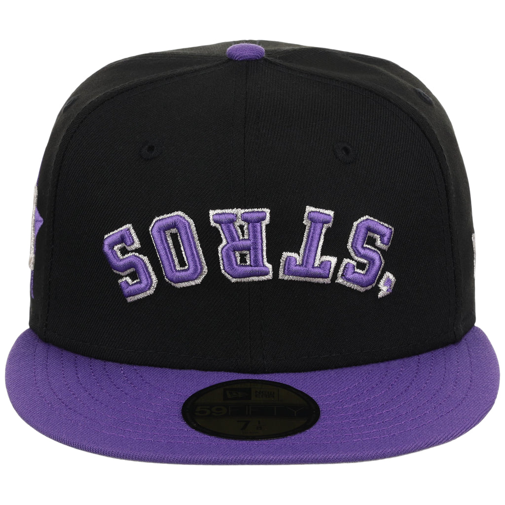 Houston Astros Flipmode New Era 59FIFTY - Black/Purple 'Stros
