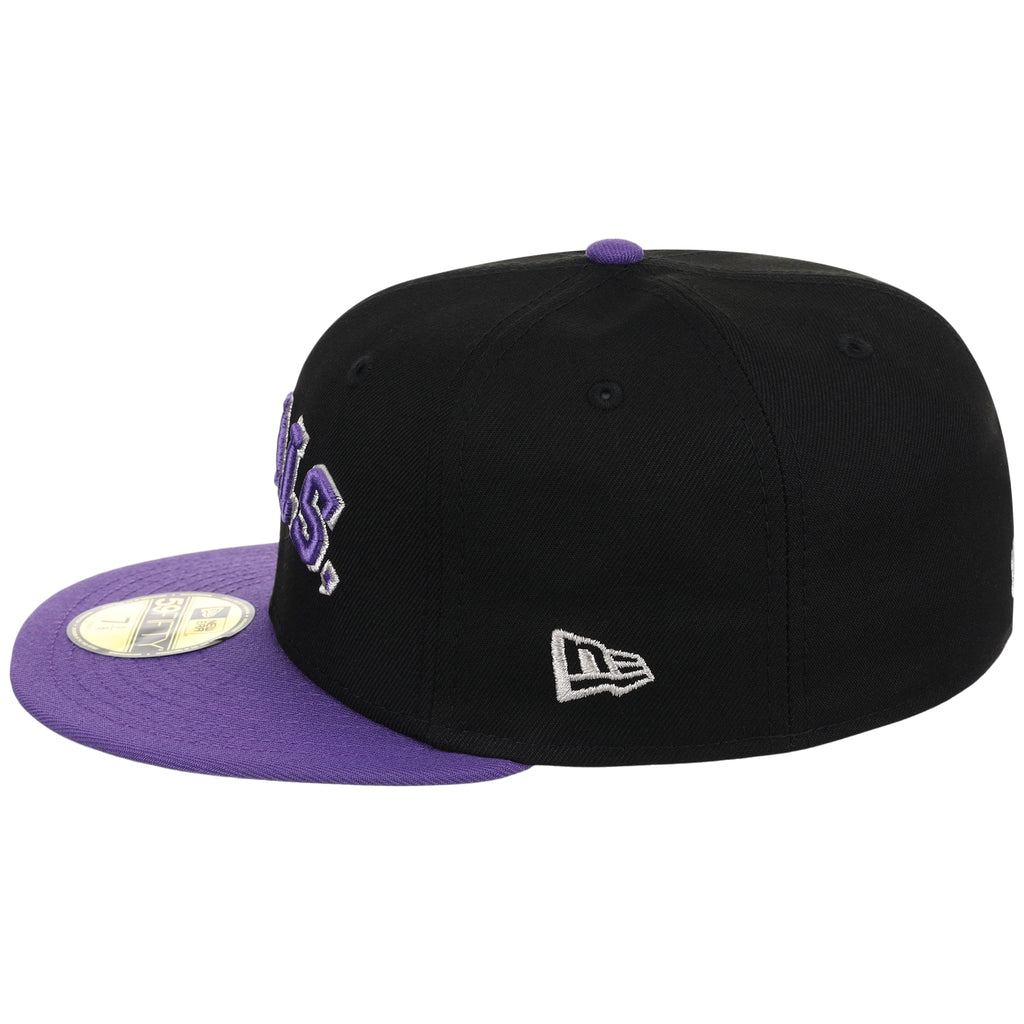 Houston Astros Flipmode New Era 59FIFTY - Black/Purple 'Stros