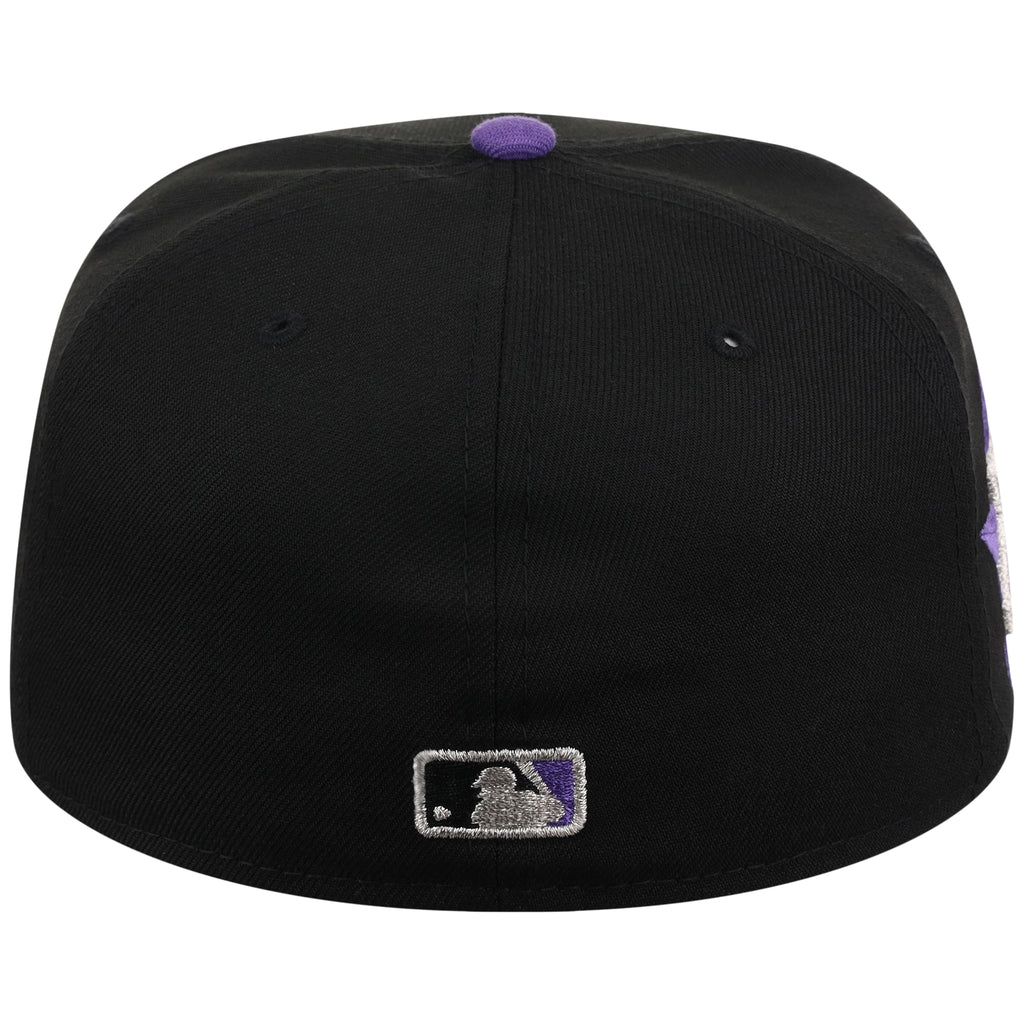Houston Astros Flipmode New Era 59FIFTY - Black/Purple 'Stros