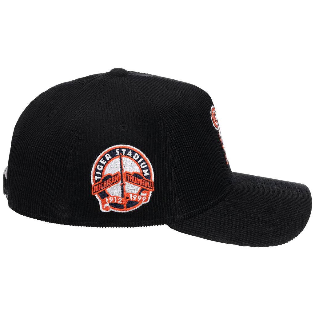 Detroit Tigers MLB Black Cord New Era 9FORTY