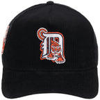 Detroit Tigers MLB Black Cord New Era 9FORTY