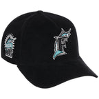 Florida Marlins MLB Black Cord New Era 9FORTY