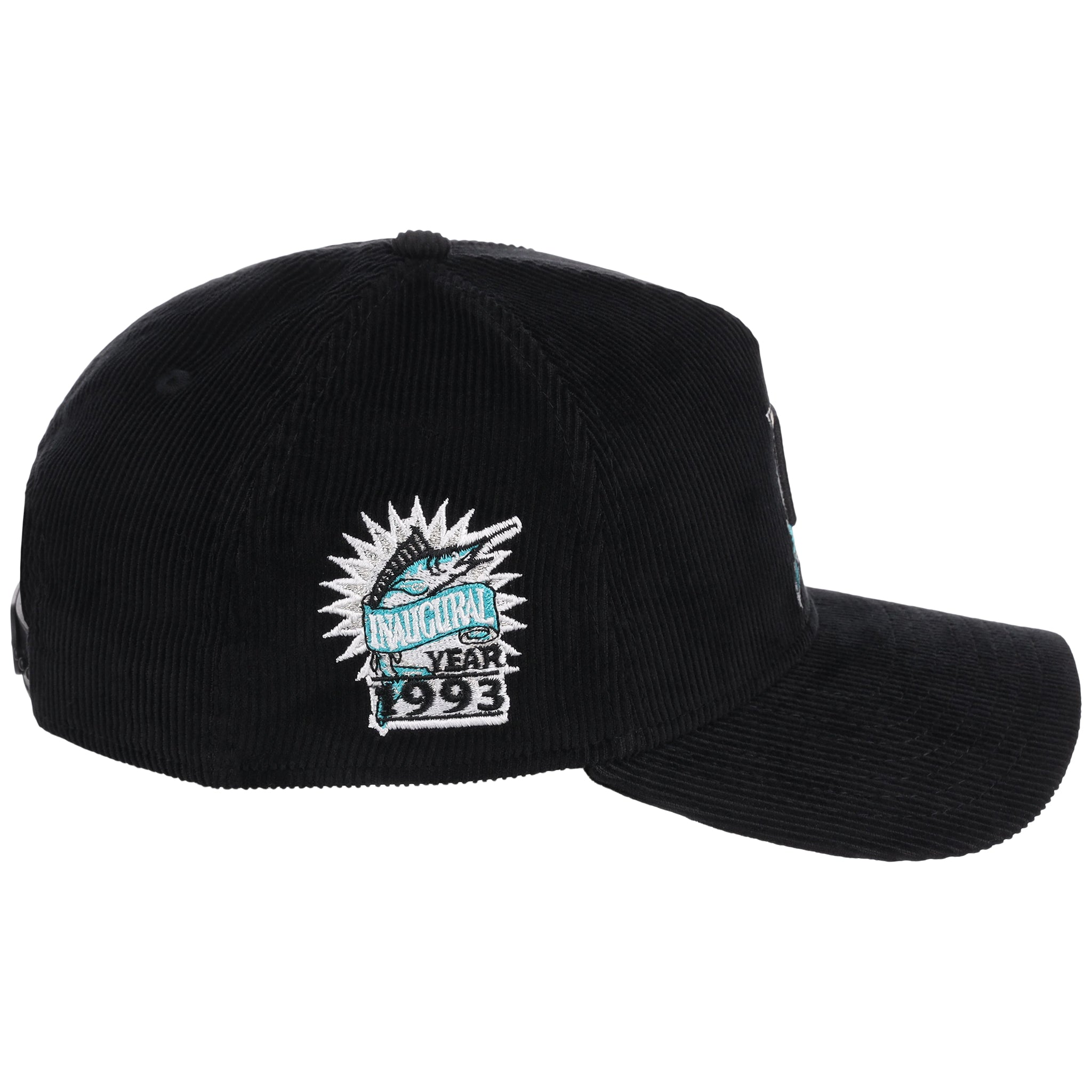 Florida Marlins MLB Black Cord New Era 9FORTY