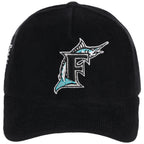Florida Marlins MLB Black Cord New Era 9FORTY
