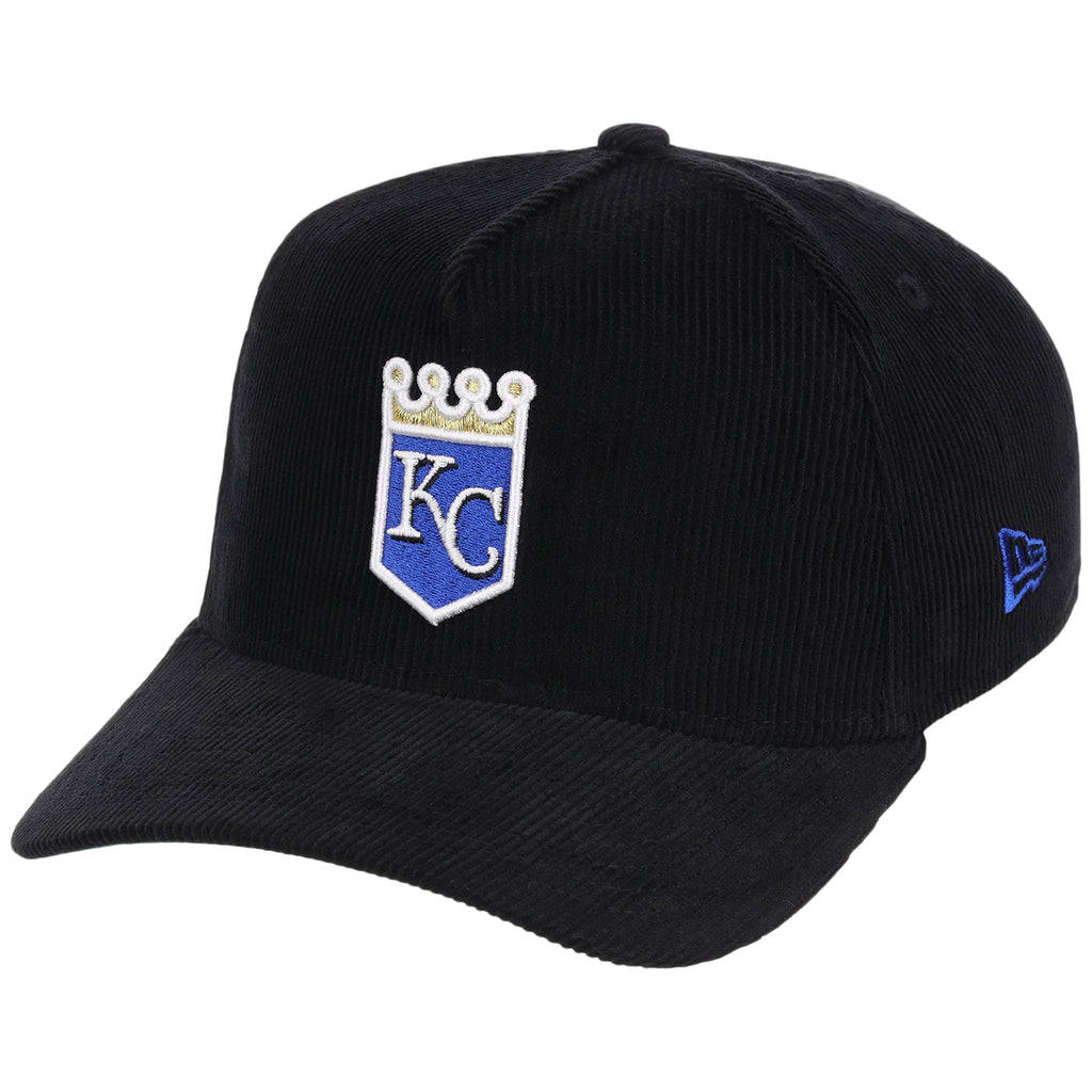Kansas City Royals MLB Black Cord New Era 9FORTY