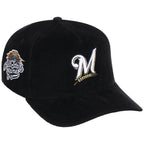 Milwaukee Brewers MLB Black Cord New Era 9FORTY