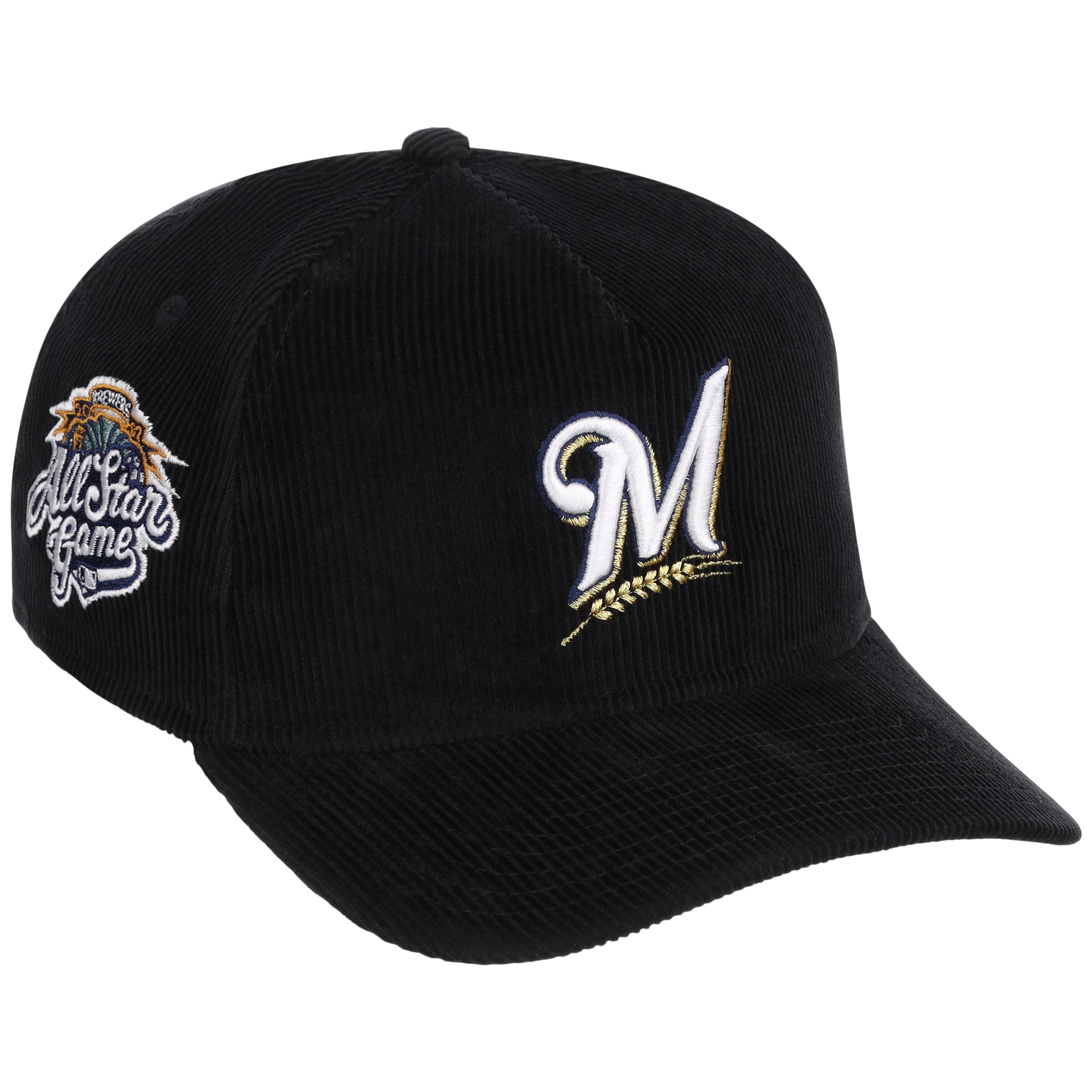 Milwaukee Brewers MLB Black Cord New Era 9FORTY