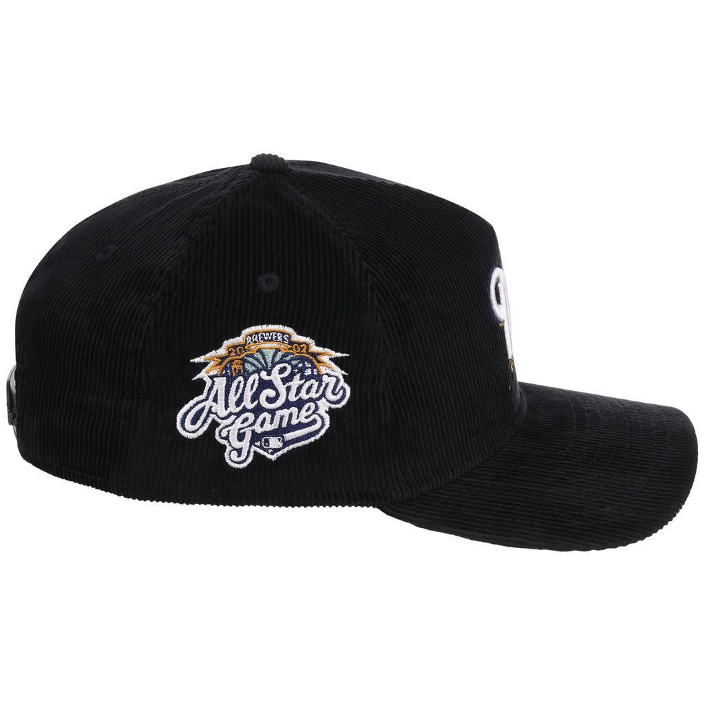 Milwaukee Brewers MLB Black Cord New Era 9FORTY